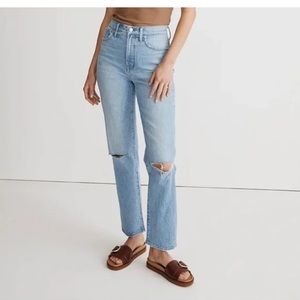 NWT Madewell Vintage Straight Jean